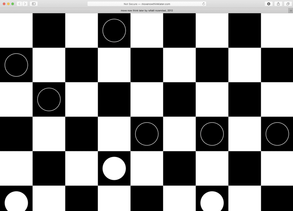 quick moving checkers